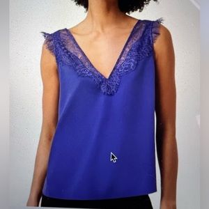 French Connection Lace Top NWT SIZE Medium